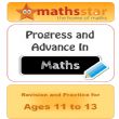 Progress And Advance In Maths Revision & Practice for Ages 11 to 13